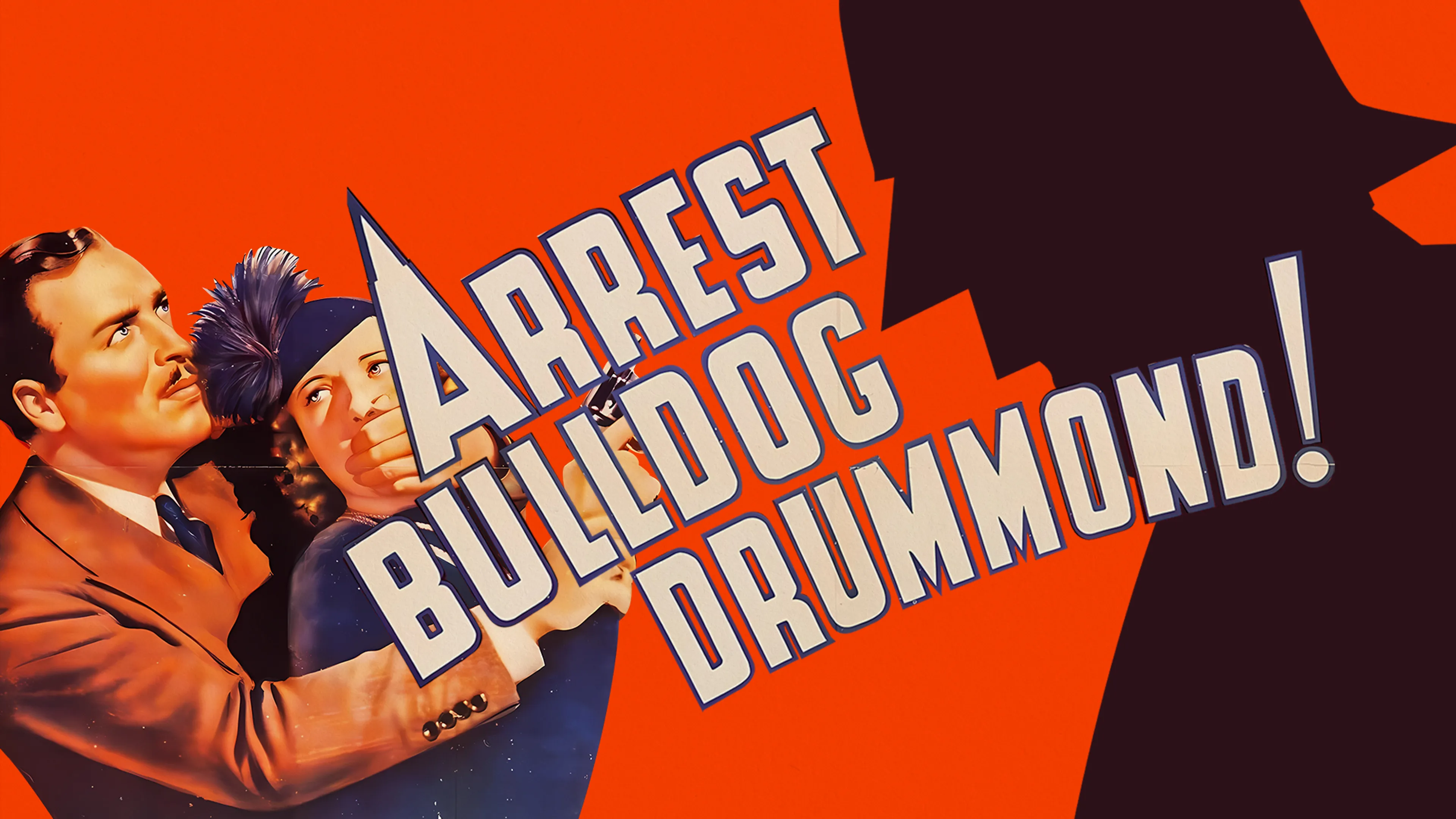 Arrest Bulldog Drummond poster